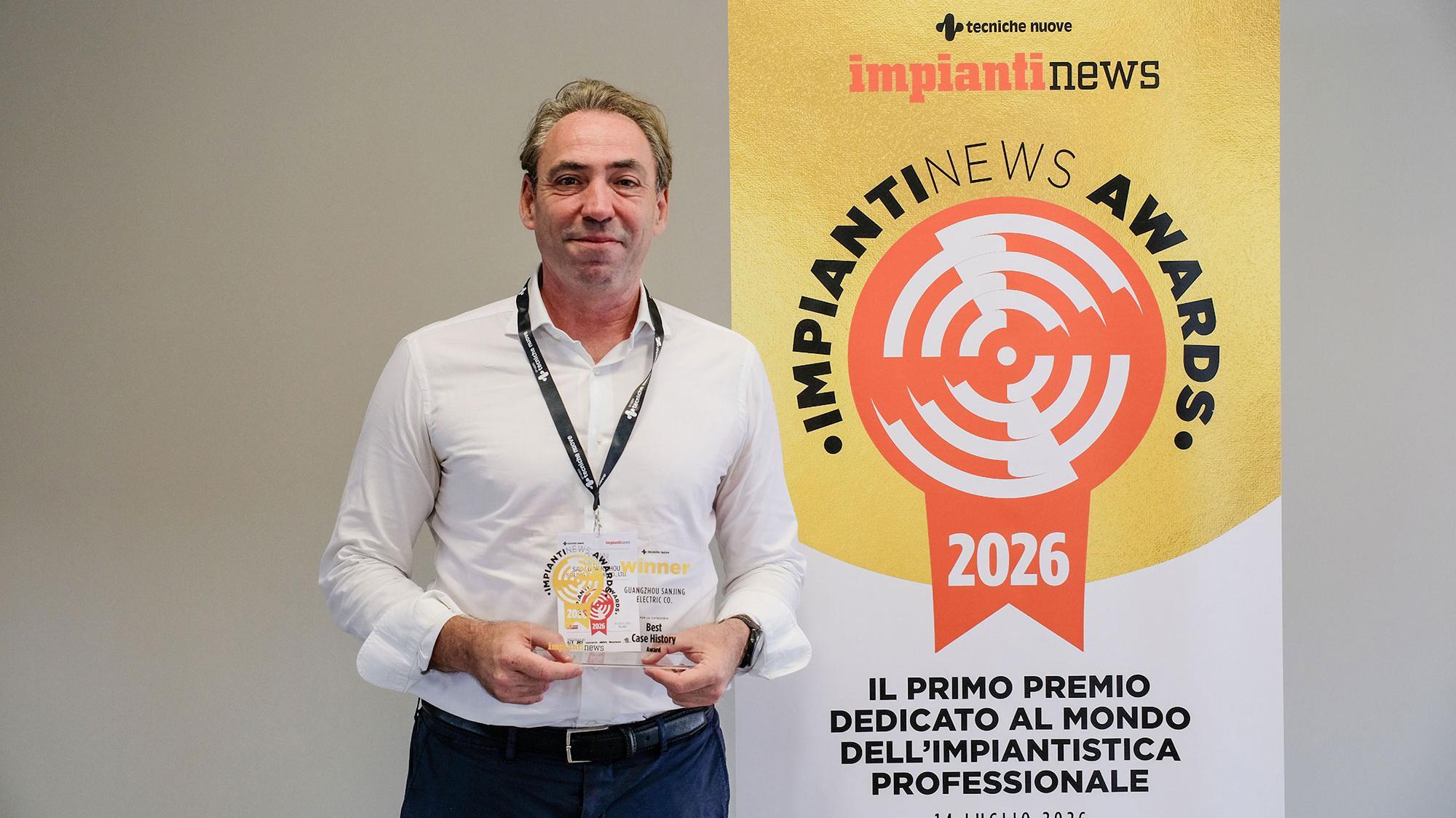 SAJ CHS2 ganha o prêmio de Melhor Caso de Sucesso da Impianti News | Armazenamento de energia híbrida comercial e industrial